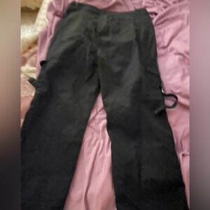 Black Cargo Pants